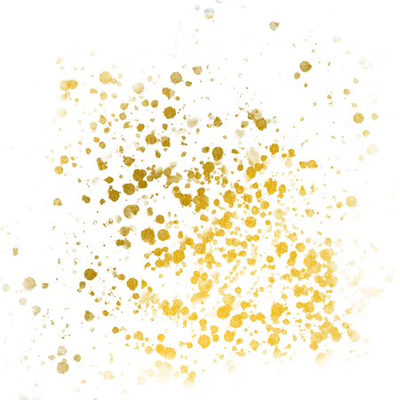 Gold Texture Crumbs Illustration